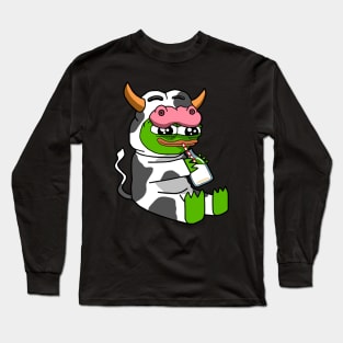 Pepe Cow Costume Long Sleeve T-Shirt